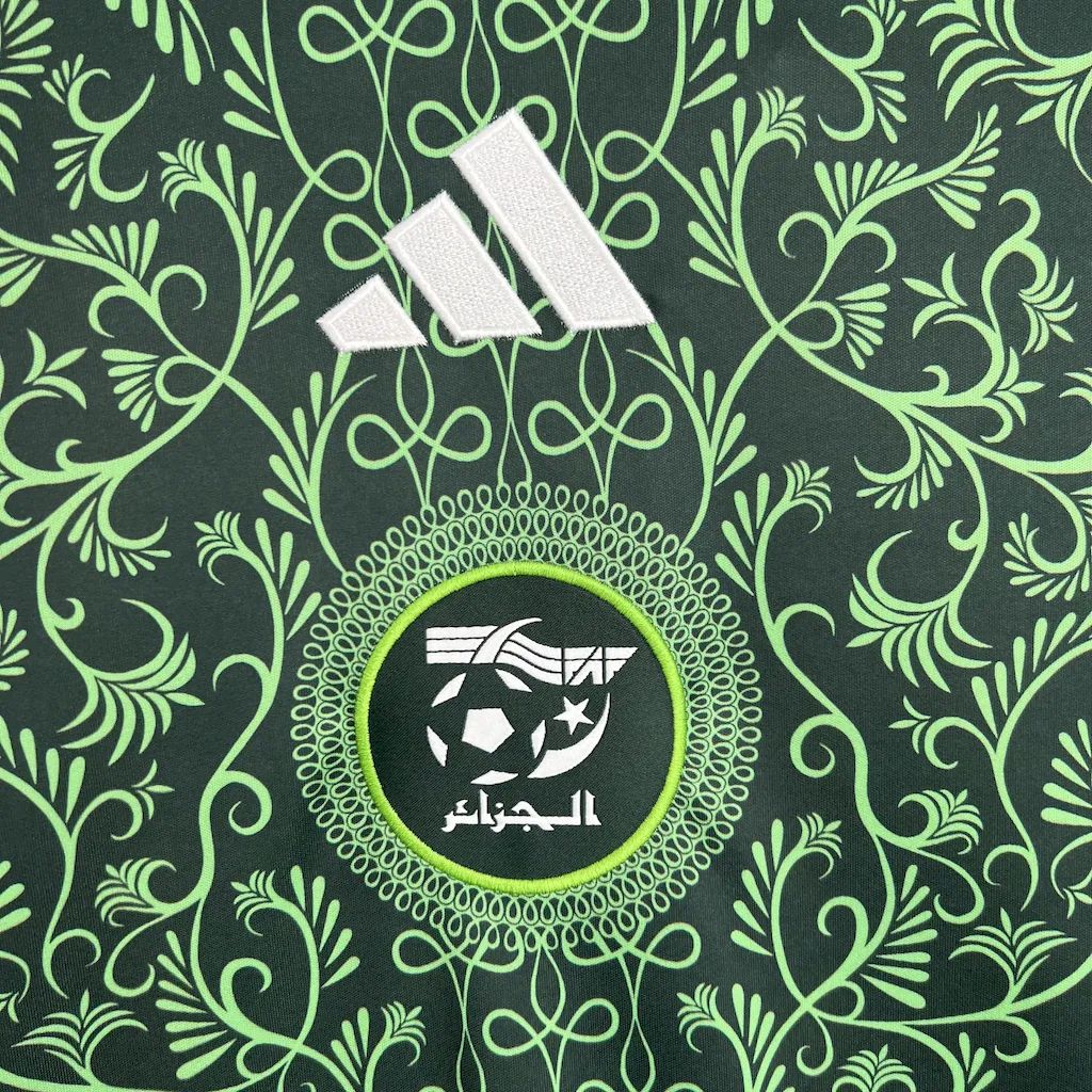 Algeria Said Benrahma 10 Away Soccer Jersey 2024/25