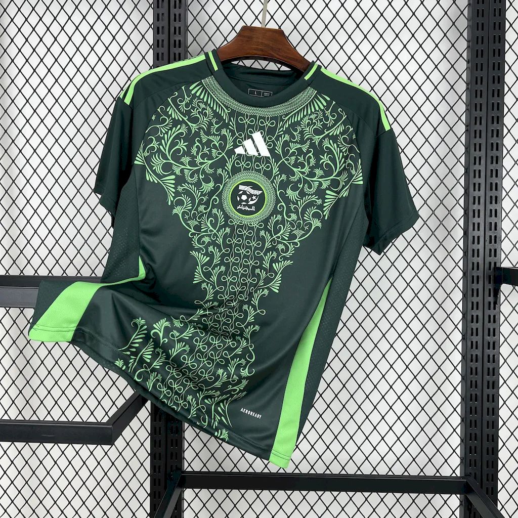 Algeria Ramy Bensebaini 21 Away Soccer Jersey 2024/25
