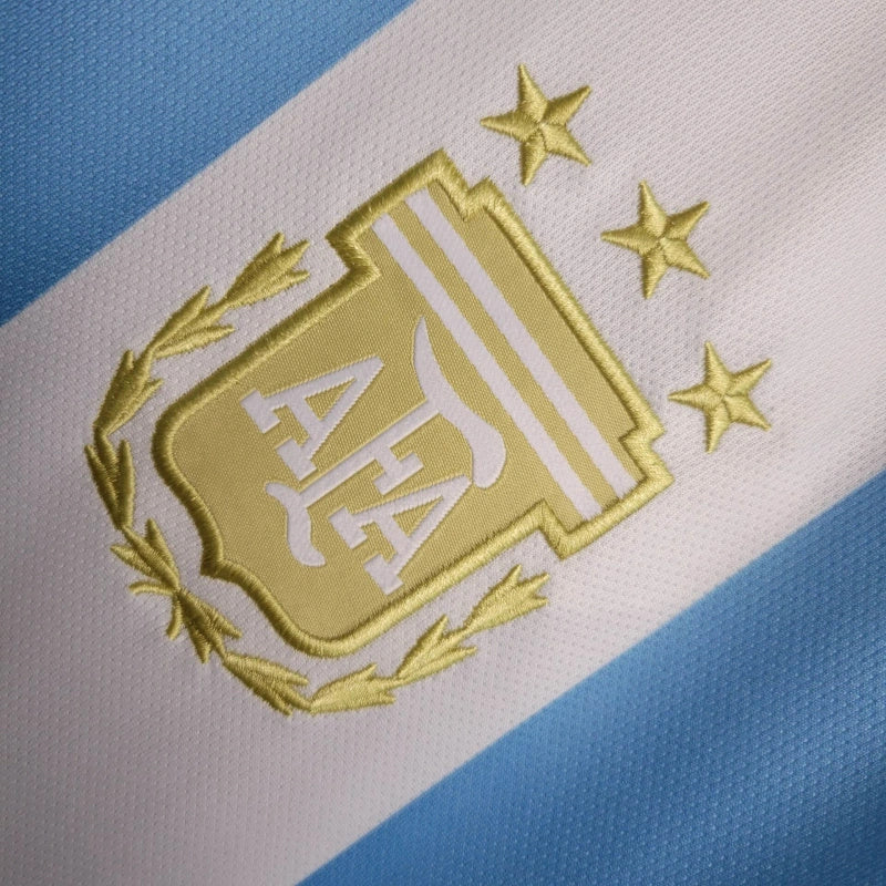Argentina Hernán Crespo 9 Home Soccer Jersey 2024/25