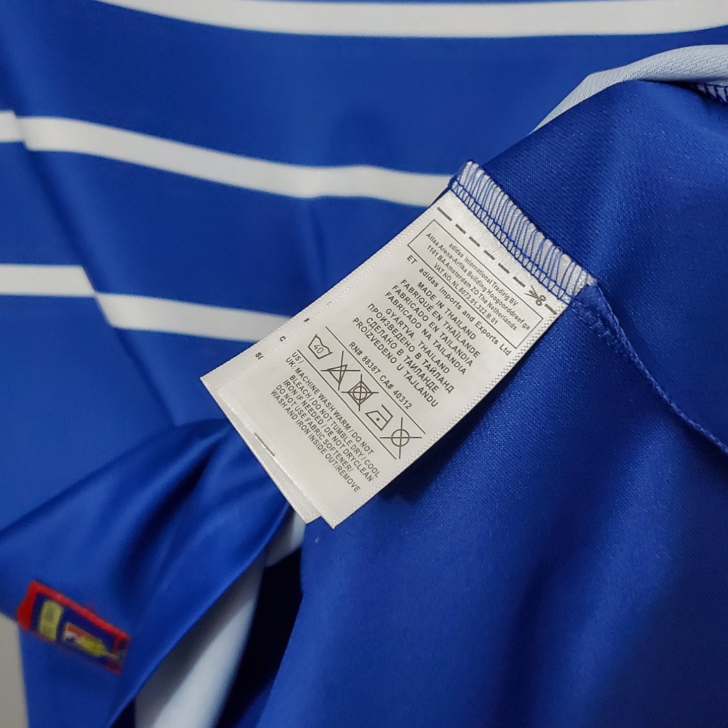 France Zinedine Zidane 10 Home Retro Soccer Jersey World Cup 1998