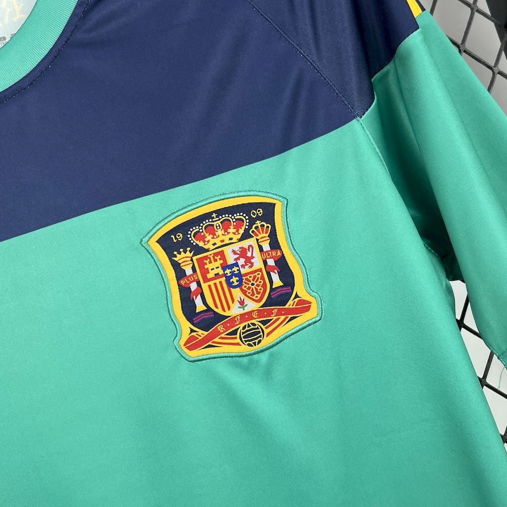 Spain Retro Goalkeeper Soccer Jersey World Cup 2010