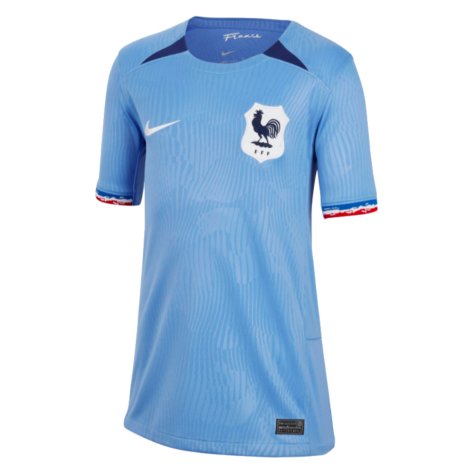 France Pauline Peyraud-Magnin 16 Home Soccer Jersey World Cup 2023