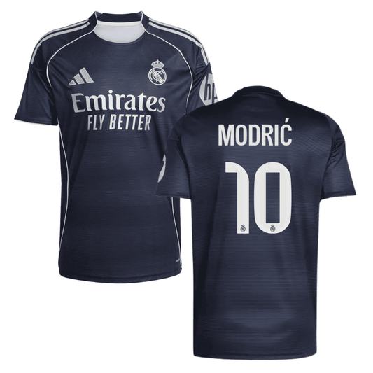 Real Madrid Luka Modrić 10 Away Soccer Jersey 2025-2026