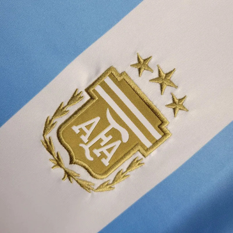 Women's Argentina Mac Allister 20 Home Soccer Jersey 2024/25