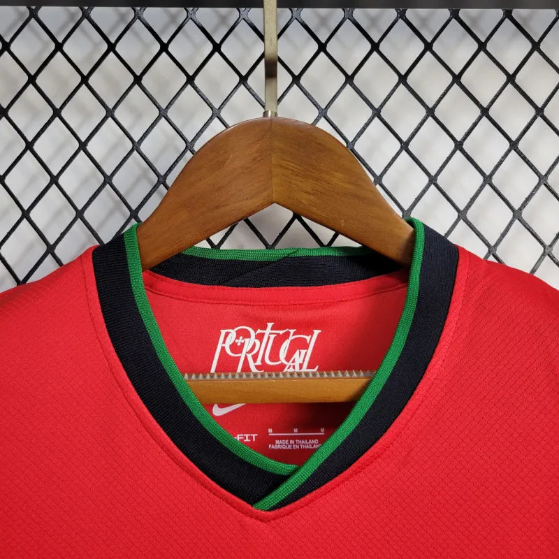 Women's Portugal Pepe 3 Home Soccer Jersey Euro 2024