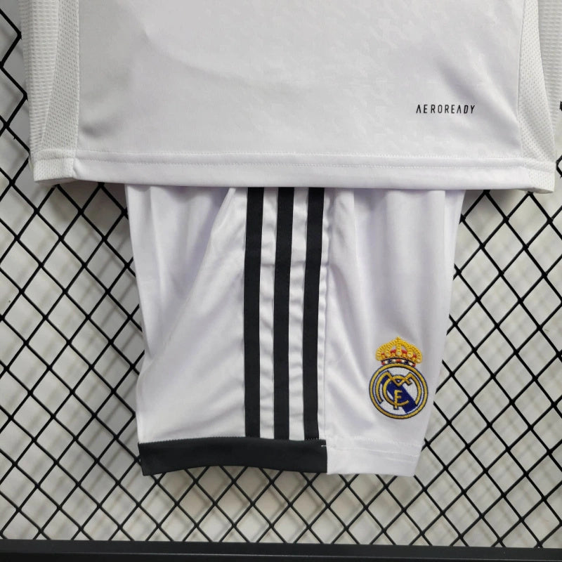 Real Madrid Luka Modric 10 Home Kids Soccer Jersey 2024/25