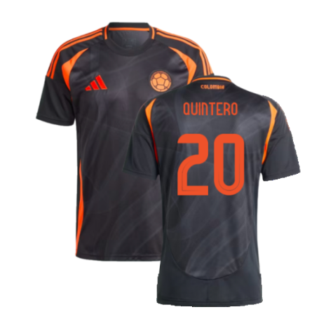 Colombia Juan Quintero 20 Away Soccer Jersey 2024/25