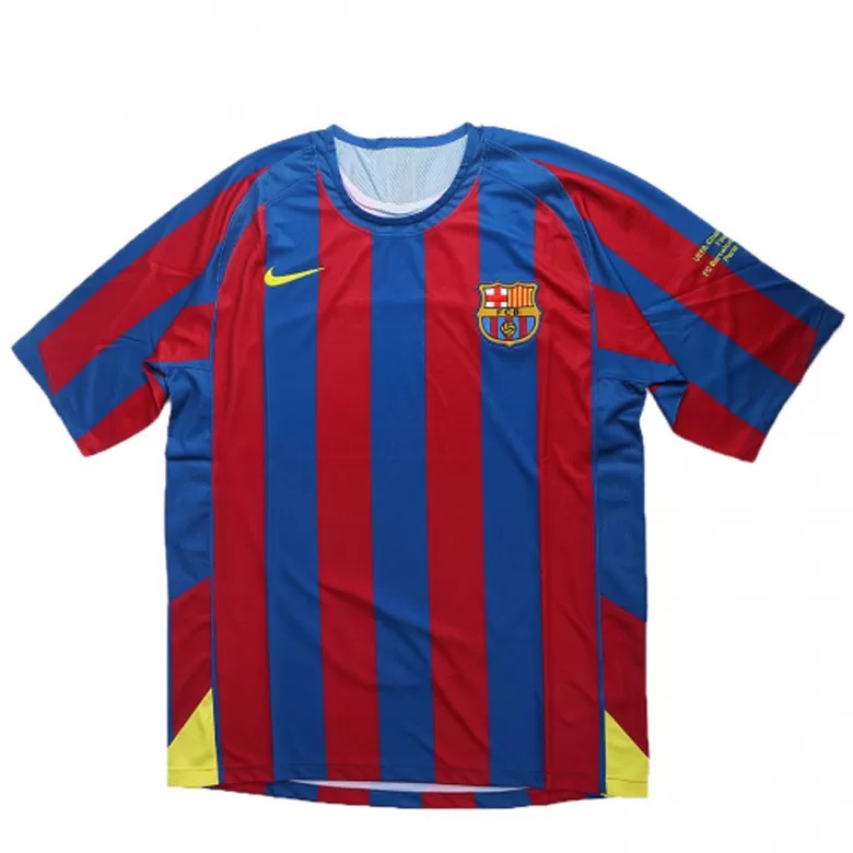 FC Barcelona Lionel Messi 30 Home Retro Soccer Jersey 2005-2006