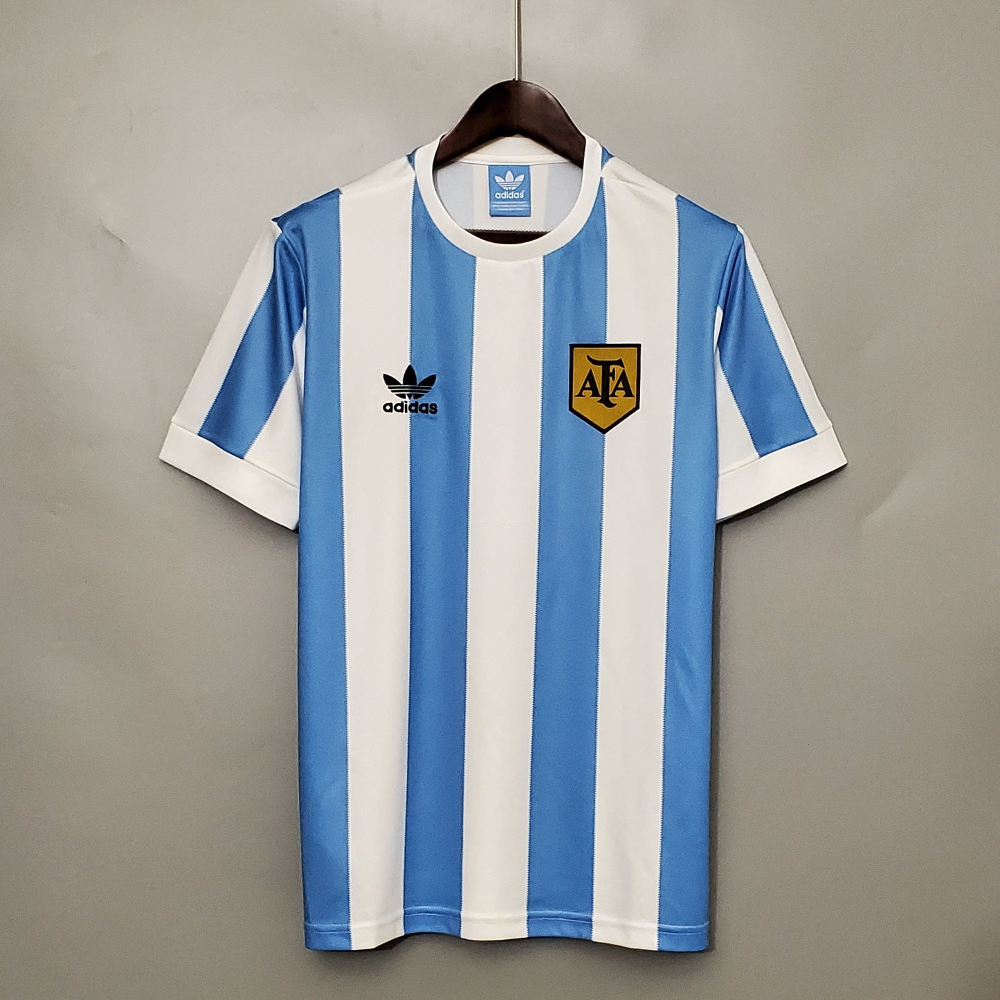Argentina Home Retro Soccer Jersey World Cup 1978