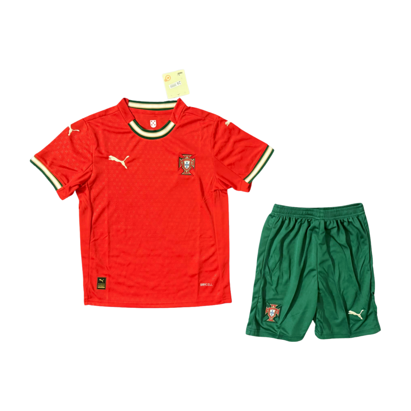 Portugal Vitinha 23 Home Soccer Jersey Kids Kit 2025-2026