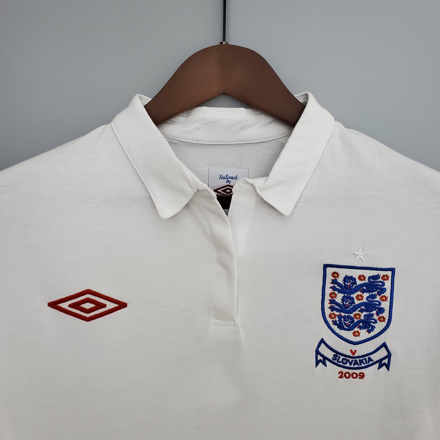 England Retro Home Soccer Jersey World Cup 2010