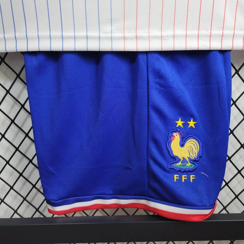 France Theo Hernández 22 Kids Away Soccer Jersey Euro 2024
