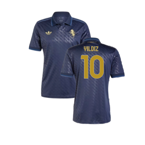 Juventus Kenan Yildiz 10 Third Soccer Jersey 2024/25