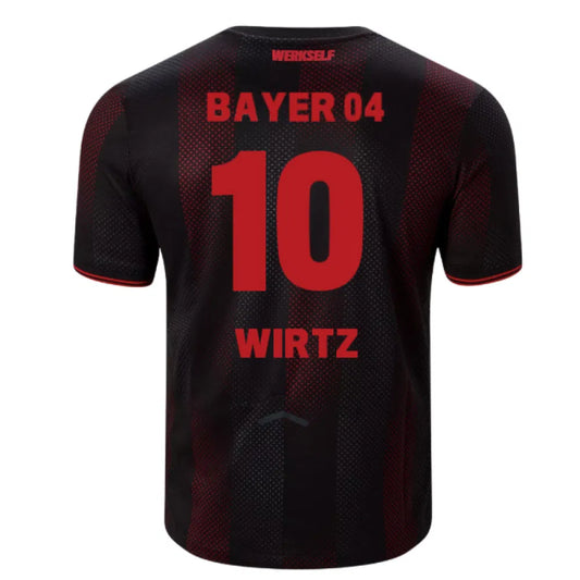 Bayer Leverkusen Florian Wirtz 10 Home Soccer Jersey 2025-2026