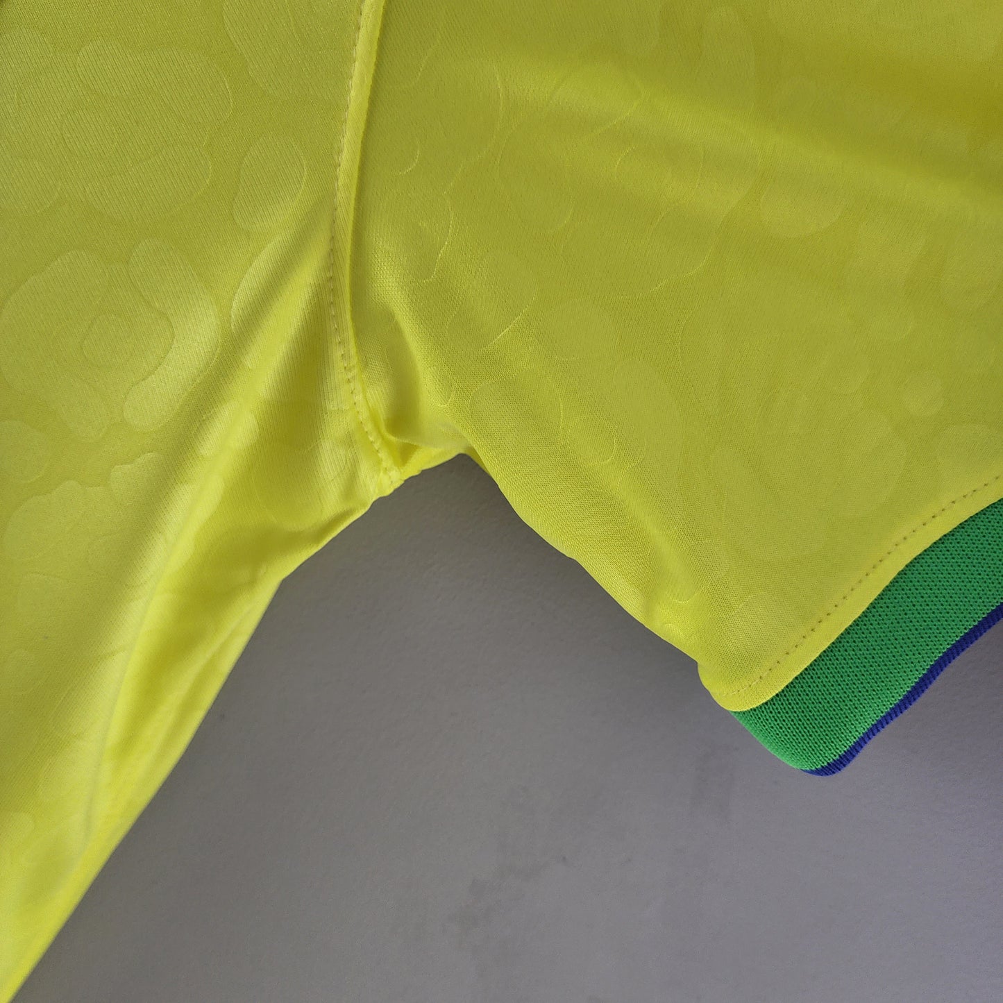 Brazil Neymar JR 10 Home Soccer Jersey World Cup 2022