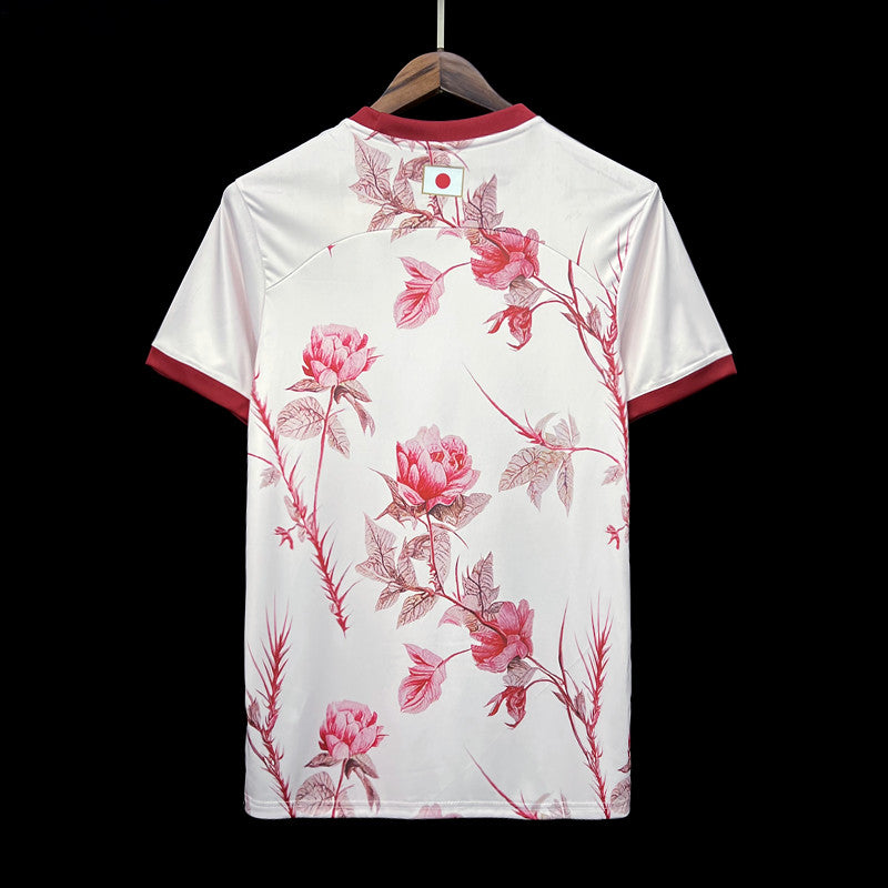Japan Rose Limited Edition Soccer Jersey 2023/24 - White