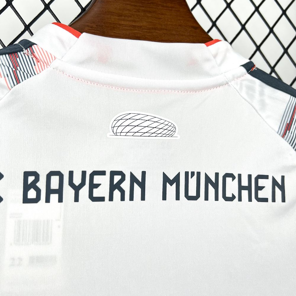Bayern Munich Harry Kane 9 Kids Away Soccer Jersey 2025-2026