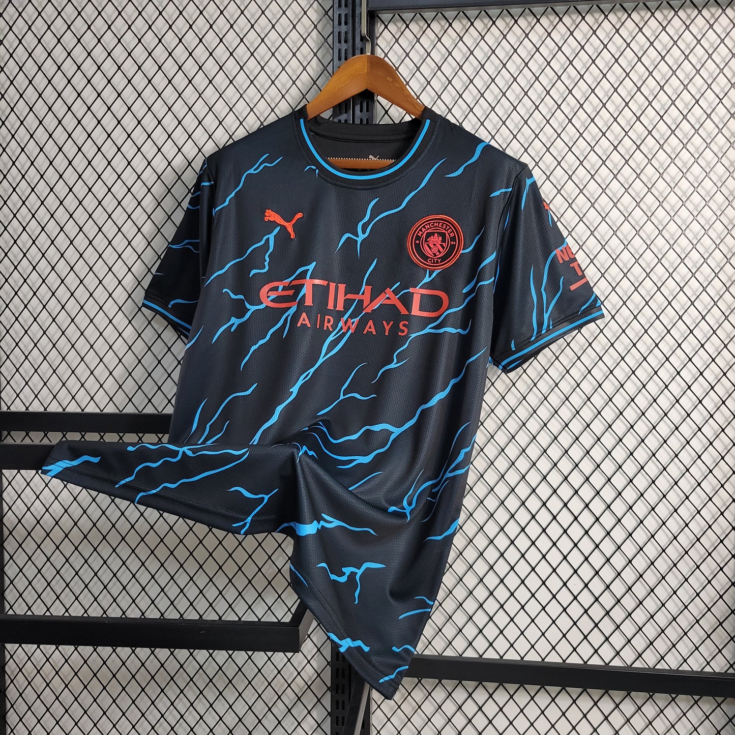 Man City Erling Haaland 9 Third Soccer Jersey 2023/24