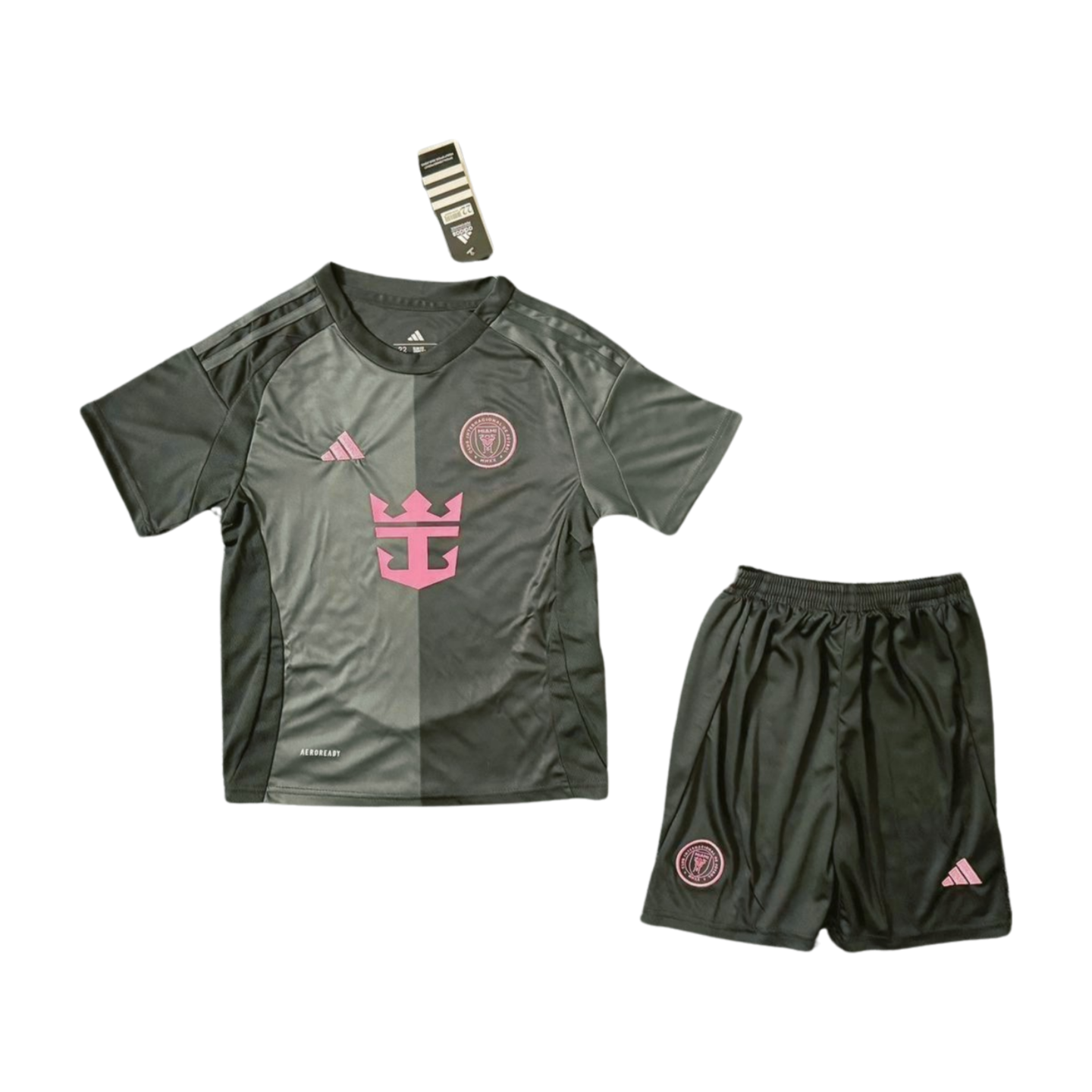 Inter Miami Lionel Messi 10 Kids Away Soccer Jersey 2025-2026