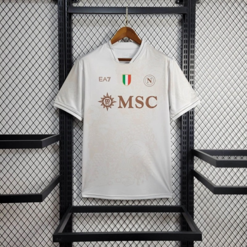 Naples Diego Maradona 10 Away Soccer Jersey 2025-2026