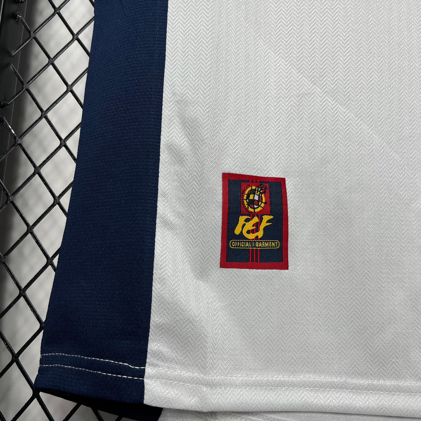 Spain Retro Away Soccer Jersey World Cup 1998