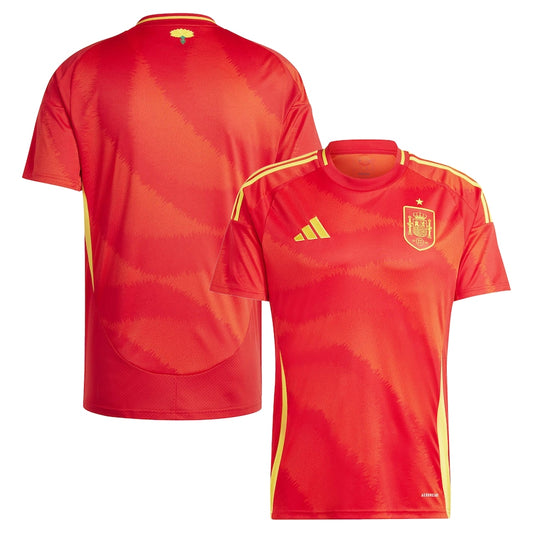 Spain Home Soccer Jersey UEFA Euro 2024 - Red