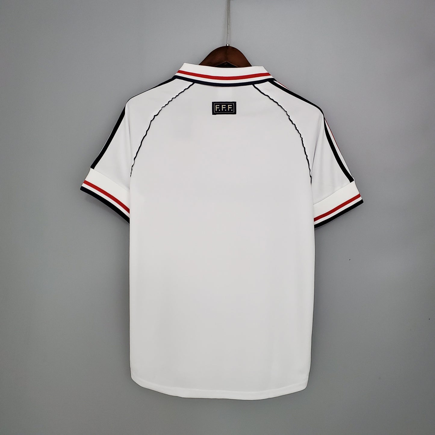 France Away Retro Soccer Jersey World Cup 1998