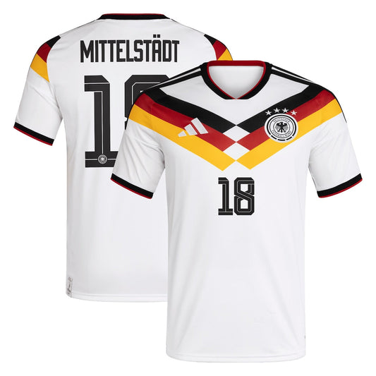 Germany Maximilian Mittelstädt 18 Home Soccer Jersey World Cup 2026