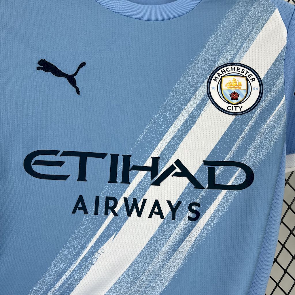 Manchester City Kevin De Bruyne 17 Home Soccer Jersey 2025-2026