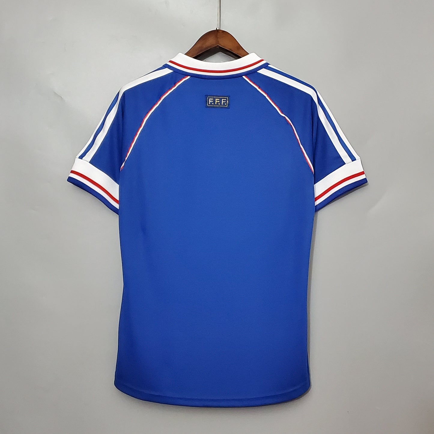 France Home Retro Soccer Jersey World Cup 1998