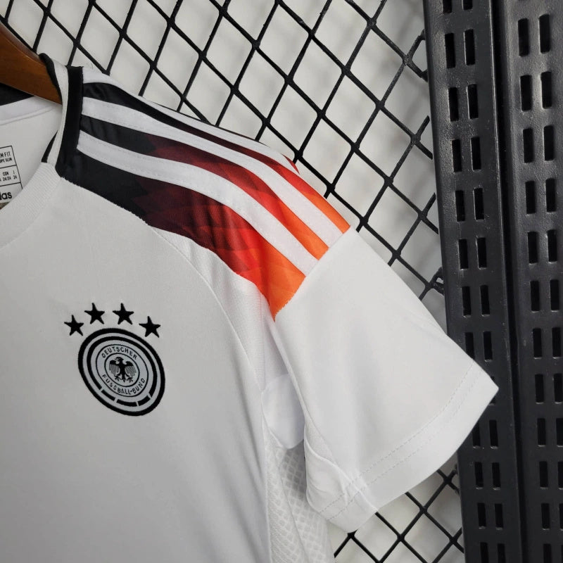 Germany Jamal Musiala 10 Kids Home Soccer Jersey Euro 2024