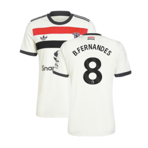 Manchester United Bruno Fernandes 8 Third Soccer Jersey 2024/25