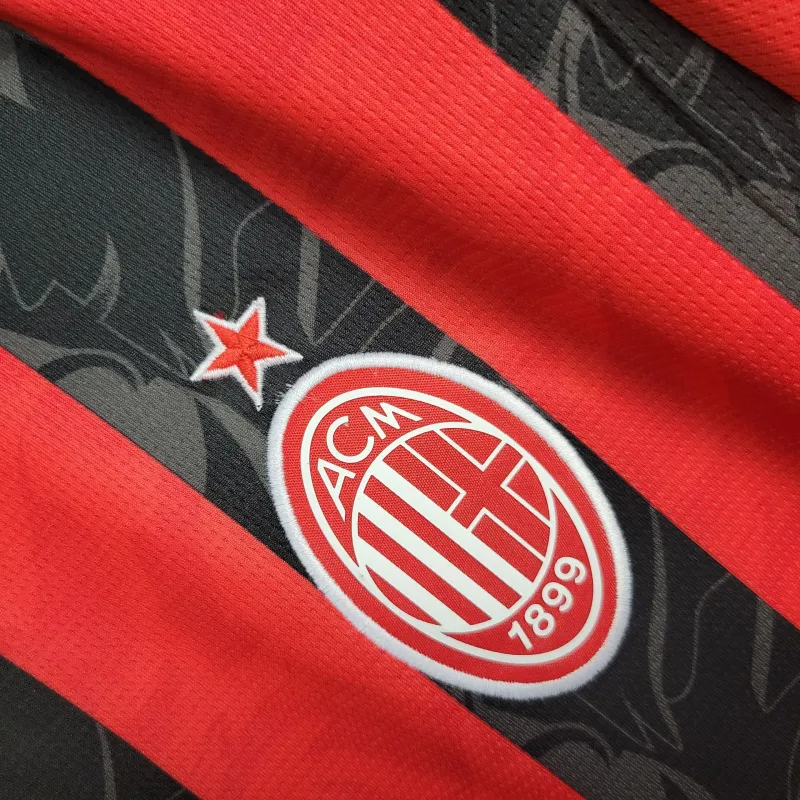 AC Milan Luka Modric 14 Home Soccer Jersey 2025-2026