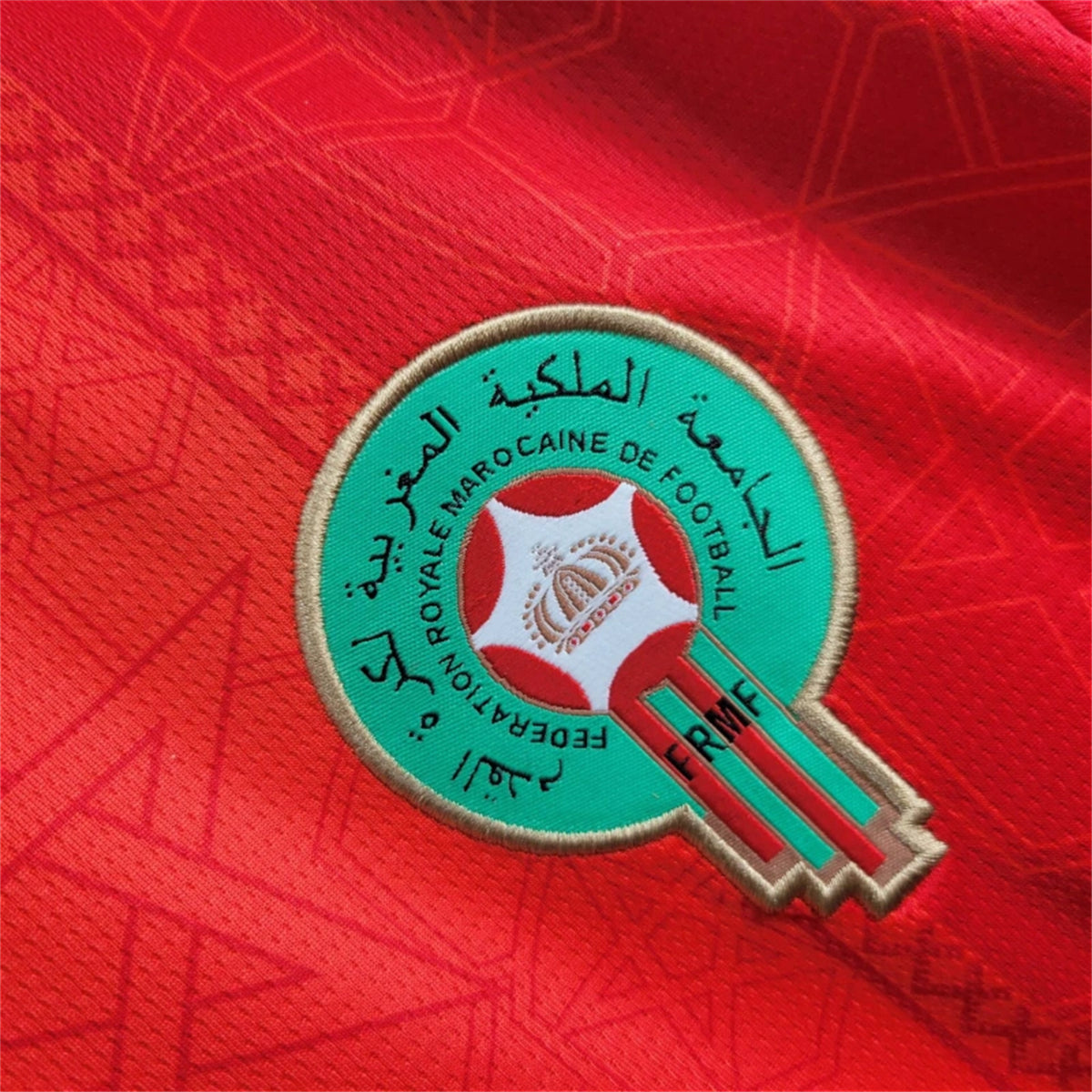 Morocco Nayef Aguerd 5 Home Soccer Jersey 2024/25
