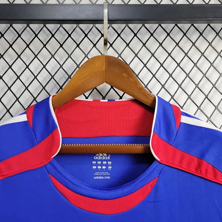 France Home Retro Soccer Jersey World Cup 2006