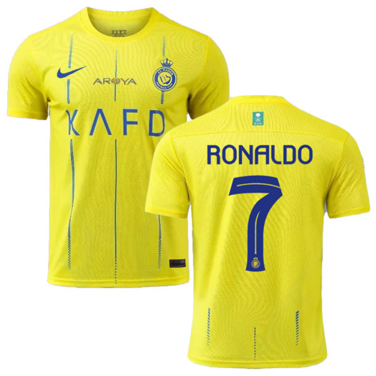 Al Nassr FC Cristiano Ronaldo 7 Home Soccer Jersey 2023/24