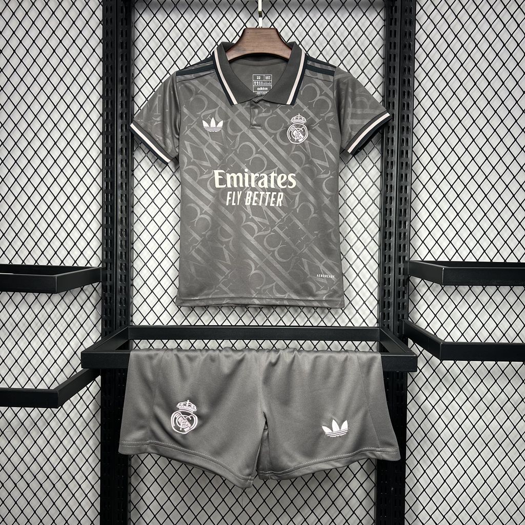 Real Madrid Luka Modric 10 Third Kids Soccer Jersey 2024/25