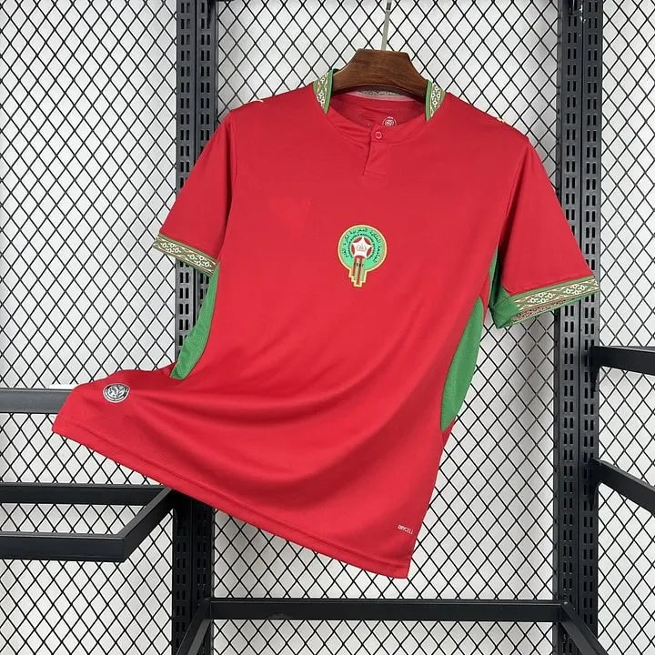 Morocco Hakim Ziyech 7 Home Soccer Jersey World Cup 2026