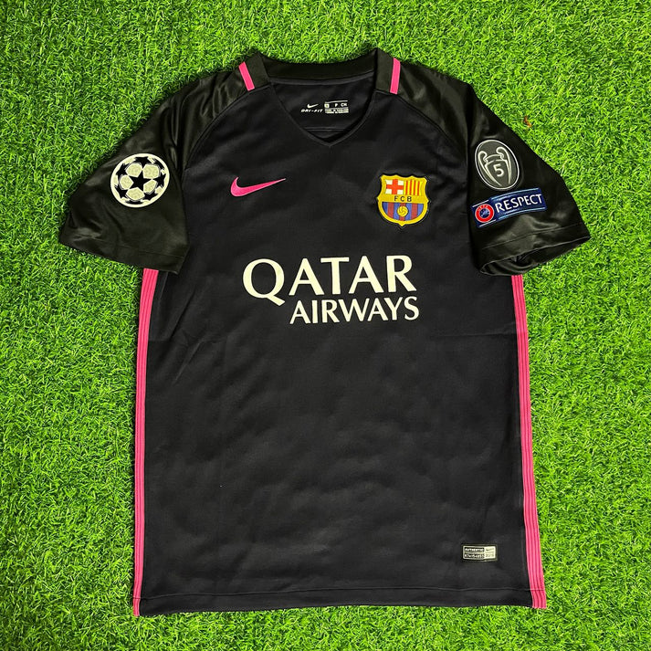 FC Barcelona Neymar JR 11 Retro Away Soccer Jersey 2014-2015