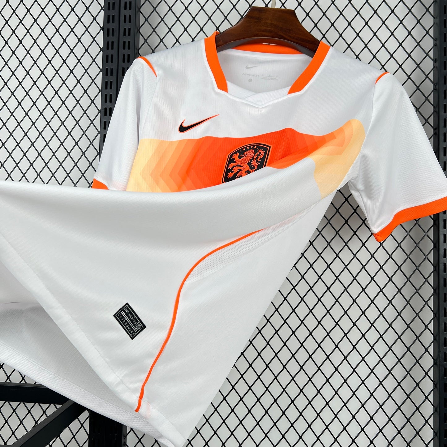 Netherlands Denzel Dumfries 22 Away Soccer Jersey World Cup 2026
