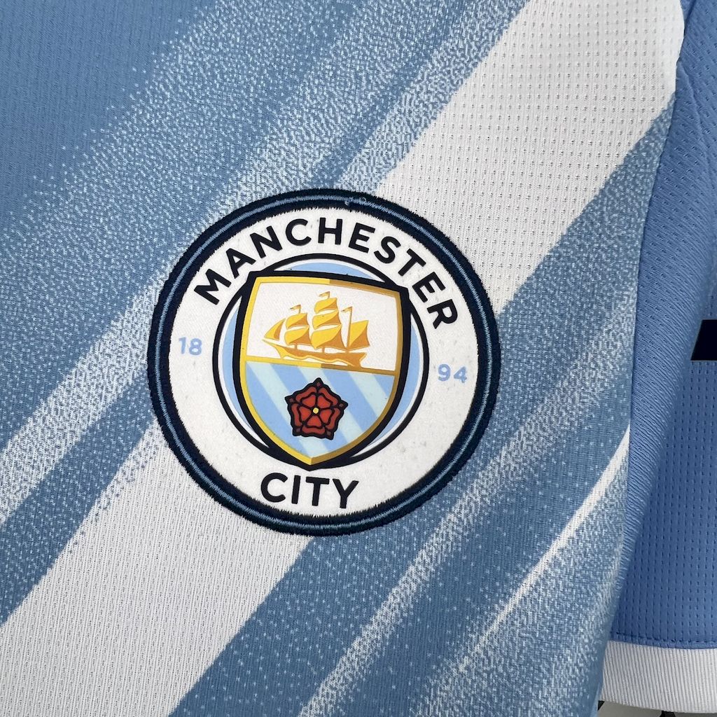 Manchester City Kevin De Bruyne 17 Home Soccer Jersey 2025-2026