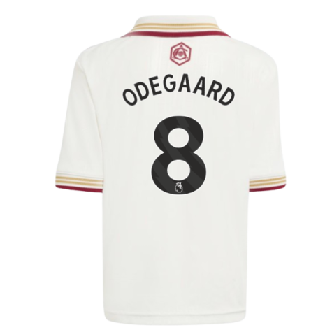 Arsenal Martin Ødegaard 8 Kids Third Soccer Jersey 2025-2026