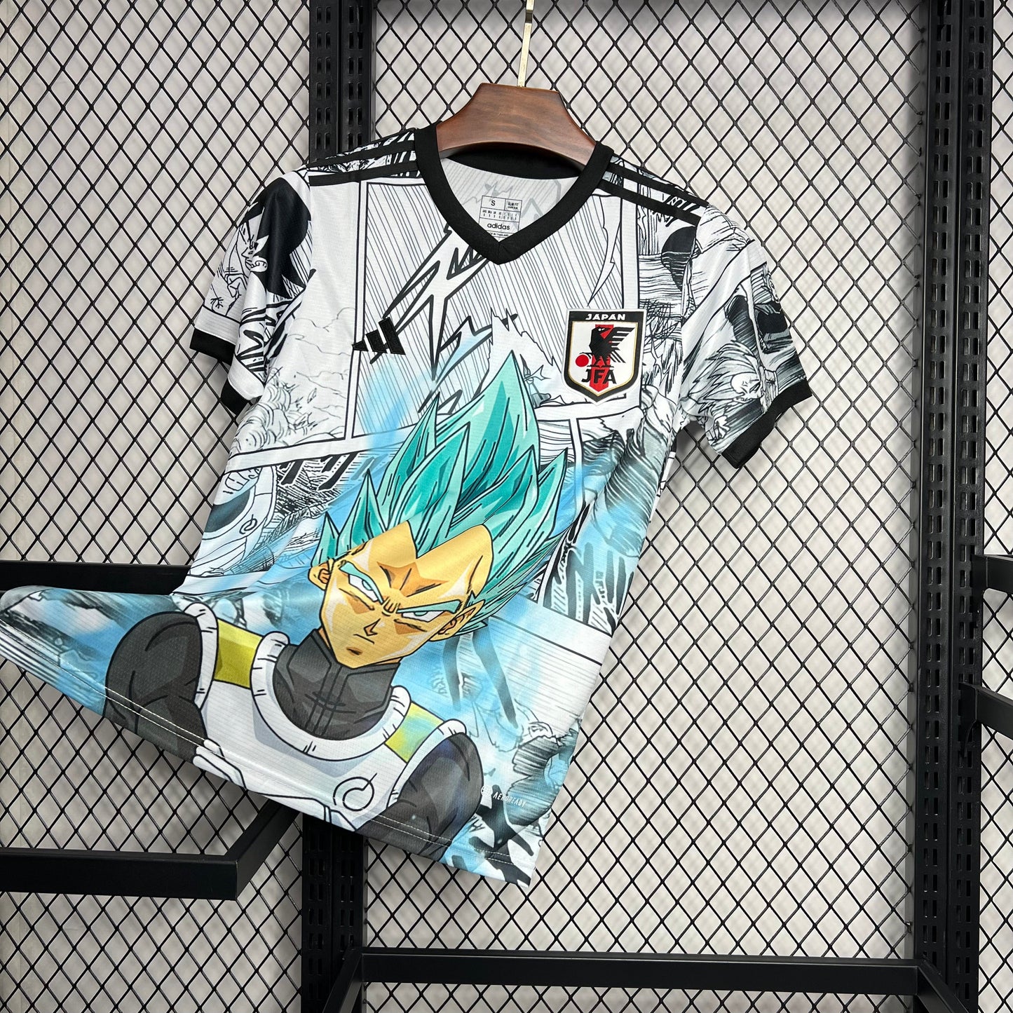 Japan X Dragonball Saiyajin Special Edition Soccer Jersey 2024/25 - White