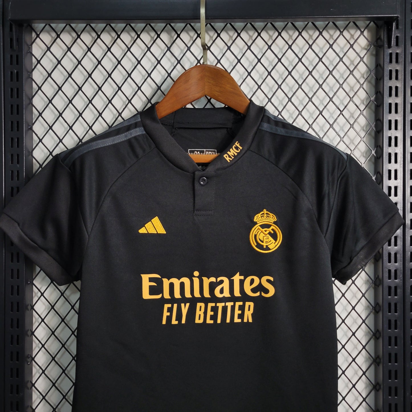 Real Madrid Federico Valverde 15 Third Kids Soccer Jersey 2023/24