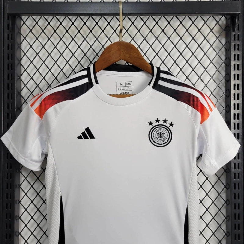 Germany Jamal Musiala 10 Kids Home Soccer Jersey Euro 2024