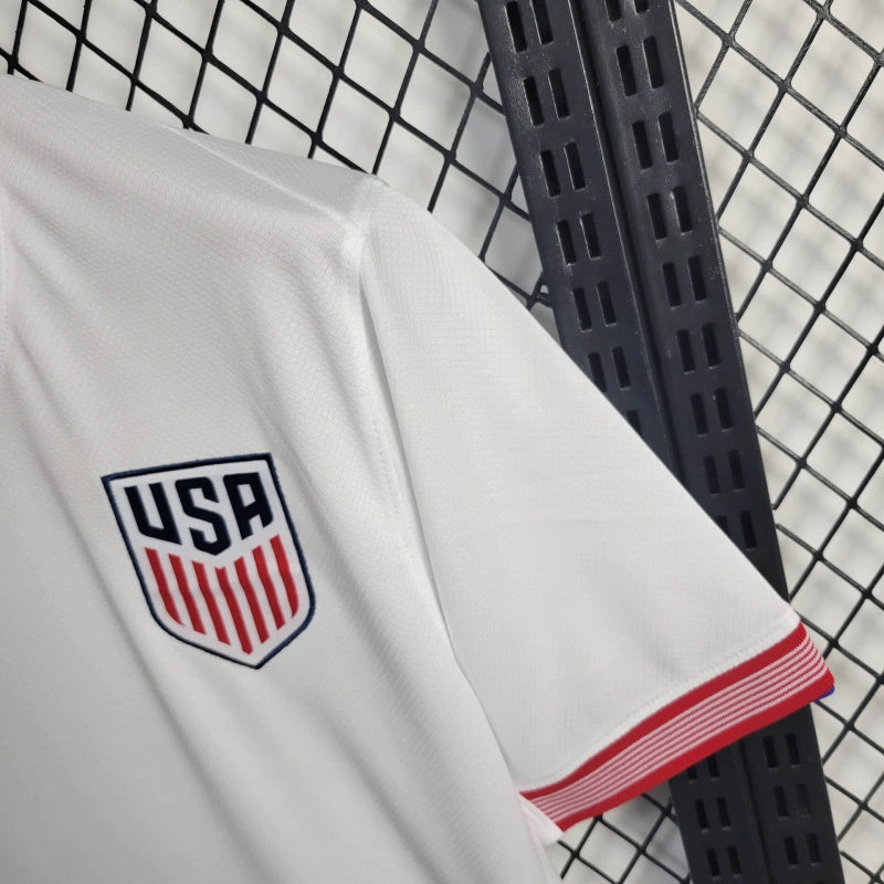 USA Christian Pulisic 10 Home Soccer Jersey 2024/25