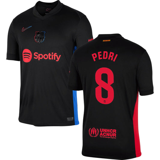FC Barcelona Pedri 8 Away Soccer Jersey 2024/25