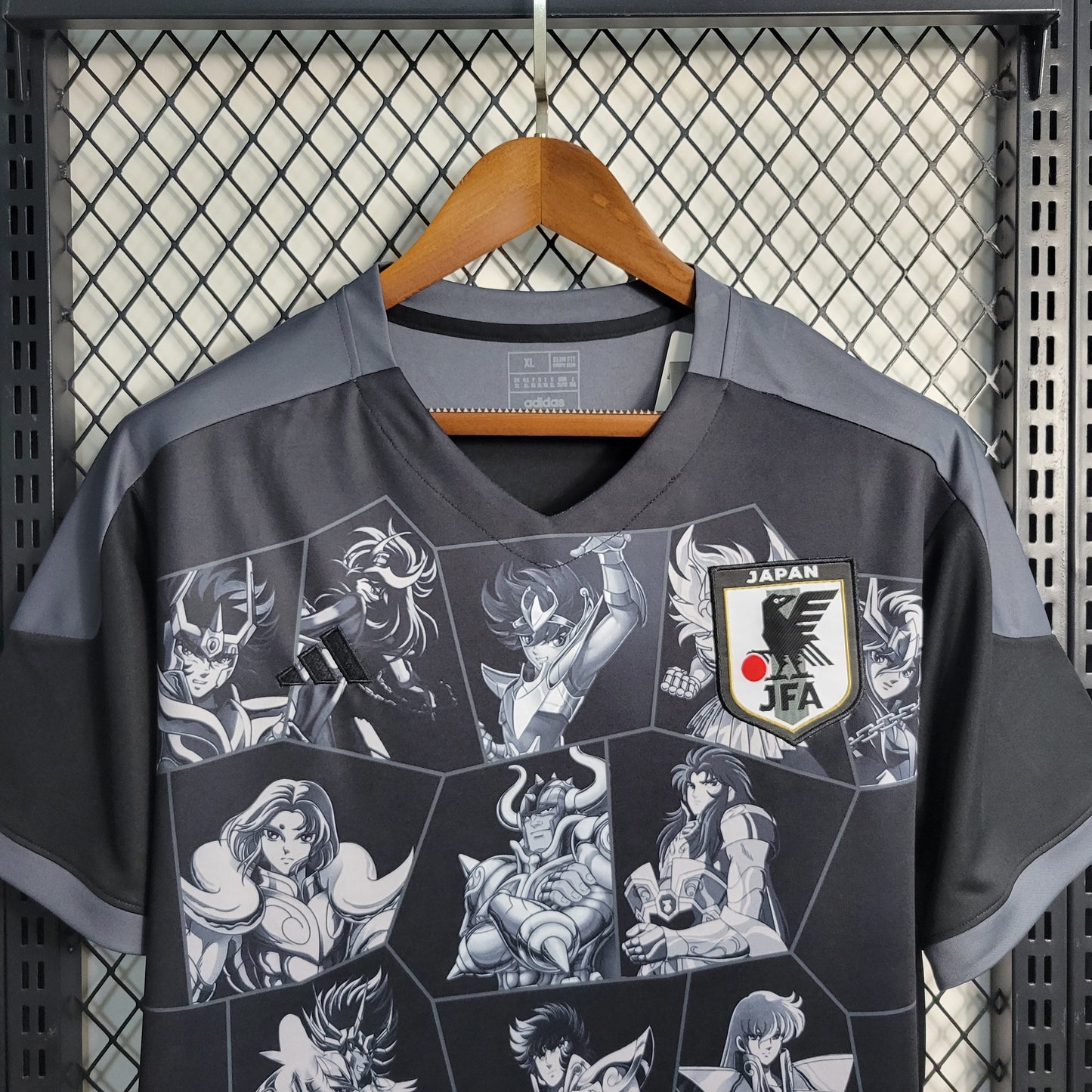 Japan Anime Saint Limited Edition Soccer Jersey 2023/24 - Black