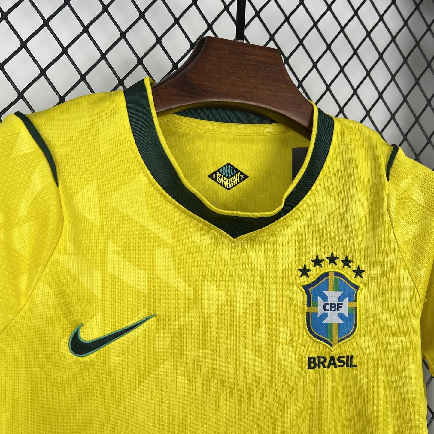 Brazil Kids Home Soccer Jersey World Cup 2026