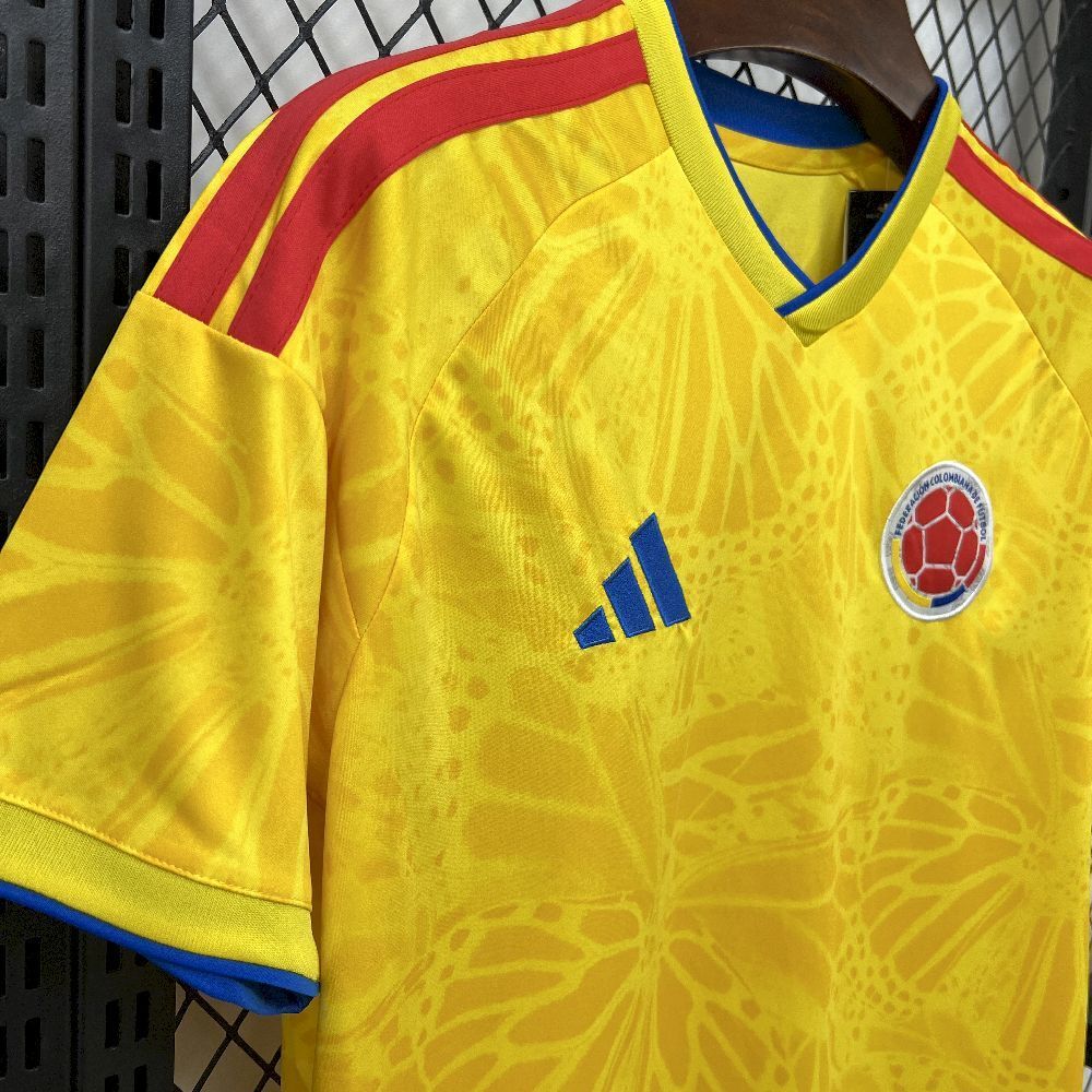 Colombia James Rodríguez 10 Home Soccer Jersey World Cup 2026